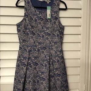 41 Hawthorn-Stitch Fix Dress Blue Lace Pattern M